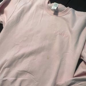 Tri Delta Embroidered Creneck